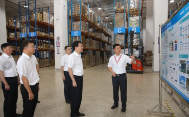 南昌市市長萬廣明一行調(diào)研南昌飛力達(dá)